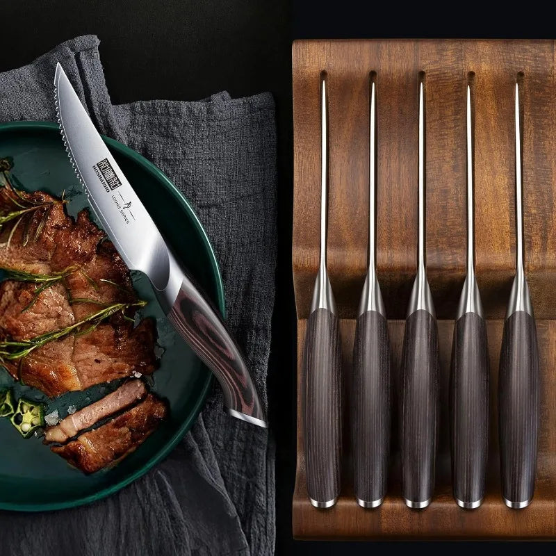 Japanese High Carbon Steel Steak Knives