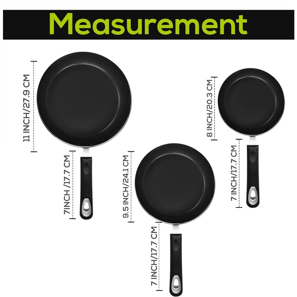 Nonstick Frying Pan Set