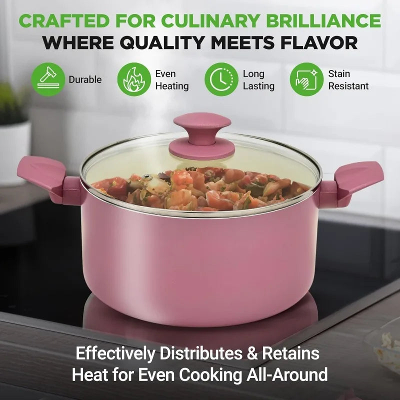 54-Piece Kitchen Cookware Set